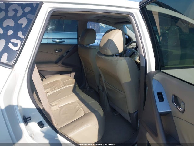 Auction sale of the 2009 Nissan Murano Sl, vin: JN8AZ18W59W139712, lot number: 46173468