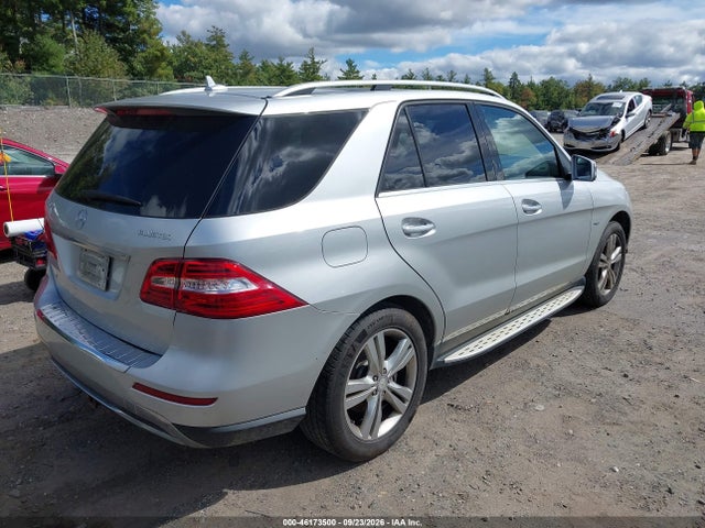 46173500 :رقم المزاد ، 4JGDA2EB7CA006179 vin ، 2012 Mercedes-benz Ml 350 Bluetec 4matic مزاد بيع