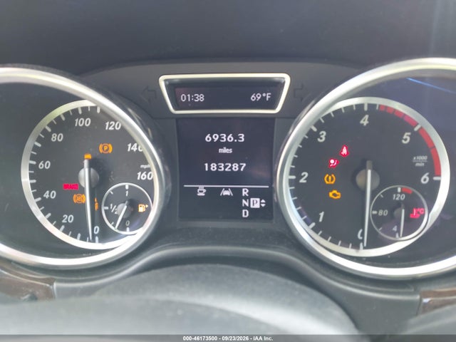 46173500 :رقم المزاد ، 4JGDA2EB7CA006179 vin ، 2012 Mercedes-benz Ml 350 Bluetec 4matic مزاد بيع