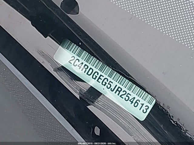 Aukcja sprzedaży 2018 Dodge Grand Caravan Gt, vin: 2C4RDGEG5JR254613, numer aukcji: 46173515
