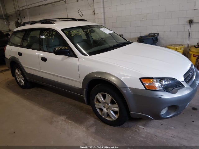 46173537 :رقم المزاد ، 4S4BP61C957357297 vin ، 2005 Subaru Outback 2.5i مزاد بيع