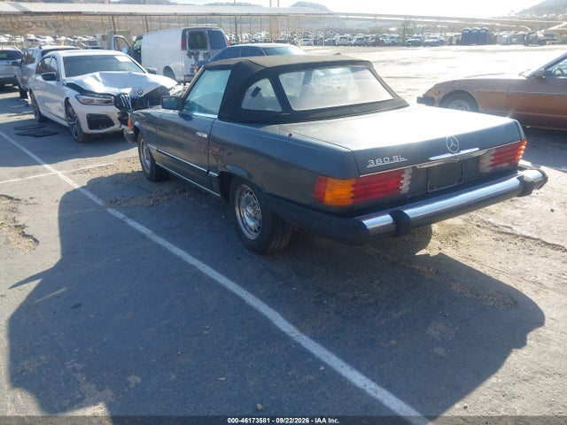 Продажа на аукционе авто 1985 Mercedes-benz 380 Sl, vin: WDBBA45C3FA034791, номер лота: 46173581