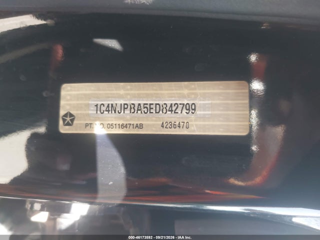 Продаж на аукціоні авто 2014 Jeep Patriot Sport, vin: 1C4NJPBA5ED842799, номер лоту: 46173592