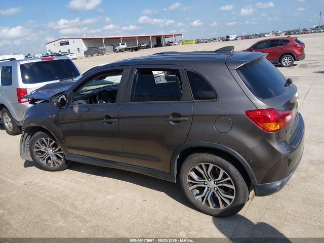 2017 Mitsubishi Outlander Sport 2.0 Es/2.0 Le მანქანა იყიდება აუქციონზე, vin: JA4AP3AU4HZ016738, აუქციონის ნომერი: 46173667