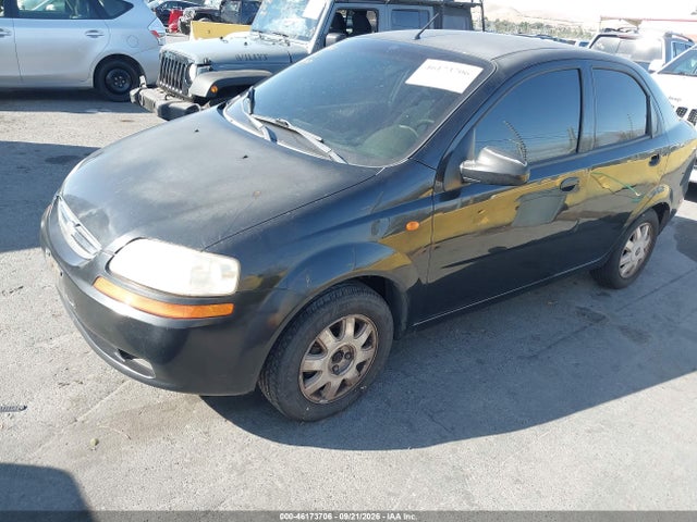 2004 Chevrolet Aveo Ls მანქანა იყიდება აუქციონზე, vin: KL1TJ52634B137296, აუქციონის ნომერი: 46173706