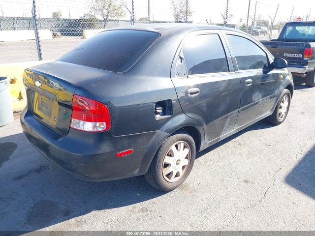 2004 Chevrolet Aveo Ls მანქანა იყიდება აუქციონზე, vin: KL1TJ52634B137296, აუქციონის ნომერი: 46173706