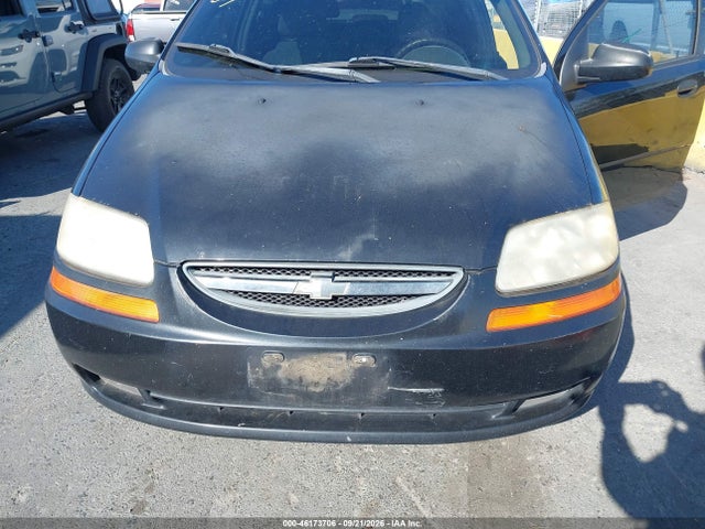 2004 Chevrolet Aveo Ls მანქანა იყიდება აუქციონზე, vin: KL1TJ52634B137296, აუქციონის ნომერი: 46173706