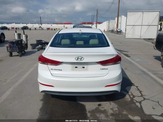 2018 Hyundai Elantra Limited მანქანა იყიდება აუქციონზე, vin: 5NPD84LF4JH268491, აუქციონის ნომერი: 46173721