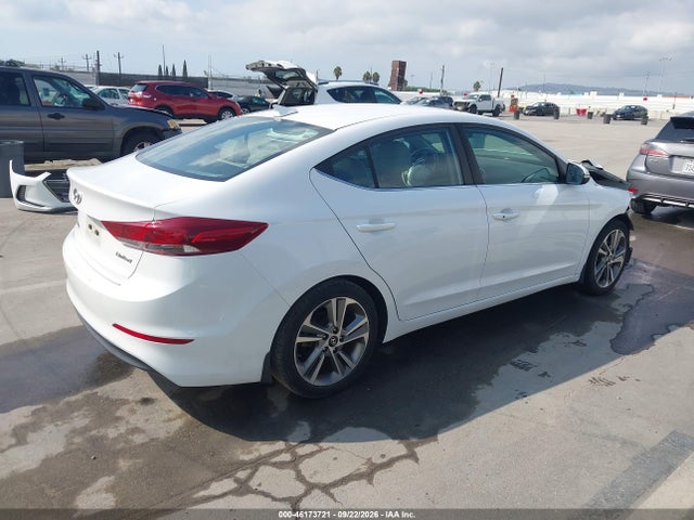2018 Hyundai Elantra Limited მანქანა იყიდება აუქციონზე, vin: 5NPD84LF4JH268491, აუქციონის ნომერი: 46173721