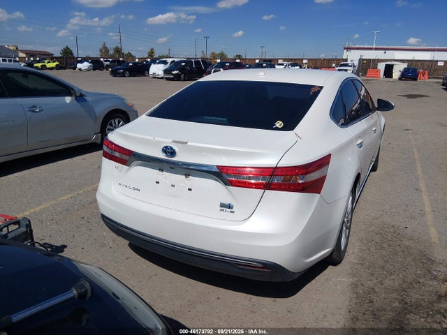 2015 Toyota Avalon Hybrid Xle Touring მანქანა იყიდება აუქციონზე, vin: 4T1BD1EB1FU037651, აუქციონის ნომერი: 46173792