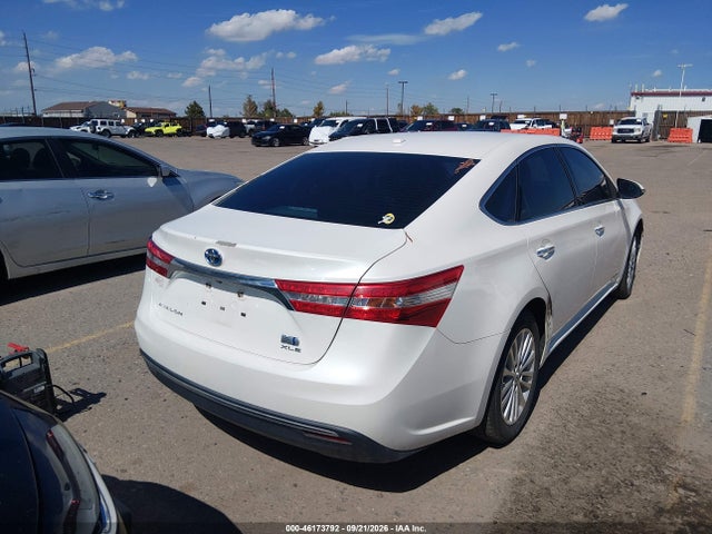 2015 Toyota Avalon Hybrid Xle Touring მანქანა იყიდება აუქციონზე, vin: 4T1BD1EB1FU037651, აუქციონის ნომერი: 46173792