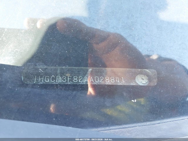 Продаж на аукціоні авто 2010 Honda Accord 3.5 Ex-l, vin: 1HGCP3F82AA028841, номер лоту: 46173799