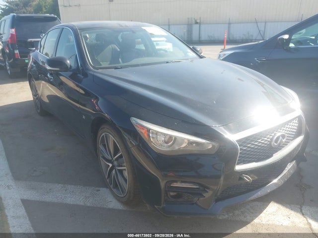 2015 Infiniti Q50 Sport მანქანა იყიდება აუქციონზე, vin: JN1BV7AR8FM416141, აუქციონის ნომერი: 46173802