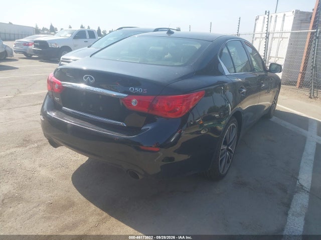 2015 Infiniti Q50 Sport მანქანა იყიდება აუქციონზე, vin: JN1BV7AR8FM416141, აუქციონის ნომერი: 46173802