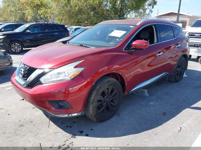 Nissan MURANO SL 2016 5N1AZ2MG0GN127403 Image 2