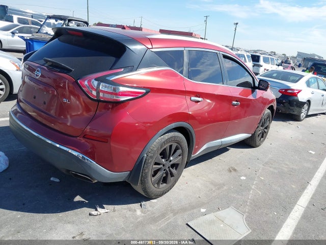 Nissan MURANO SL 2016 5N1AZ2MG0GN127403 Image 4