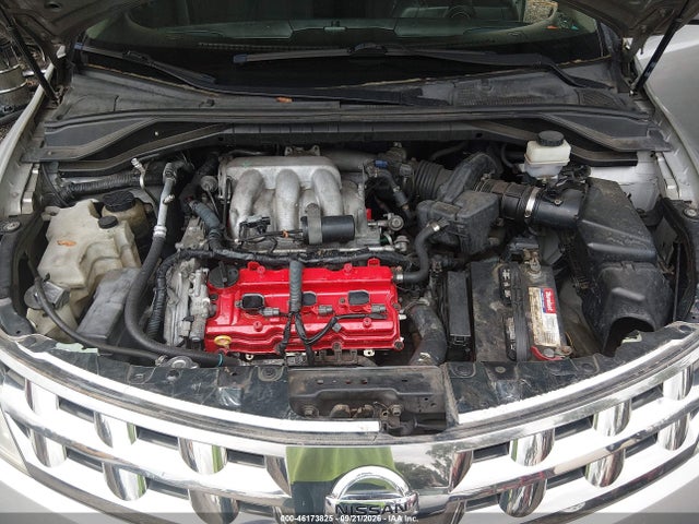 2005 Nissan Murano Sl მანქანა იყიდება აუქციონზე, vin: JN8AZ08W35W426177, აუქციონის ნომერი: 46173825