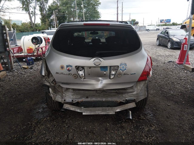 2005 Nissan Murano Sl მანქანა იყიდება აუქციონზე, vin: JN8AZ08W35W426177, აუქციონის ნომერი: 46173825