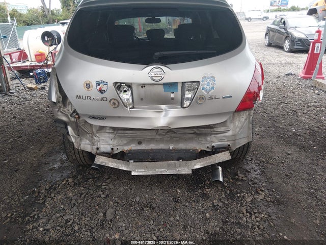 2005 Nissan Murano Sl მანქანა იყიდება აუქციონზე, vin: JN8AZ08W35W426177, აუქციონის ნომერი: 46173825