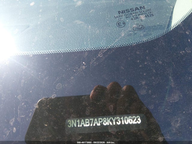 Nissan SENTRA SV 2019 3N1AB7AP8KY310623 Image 9