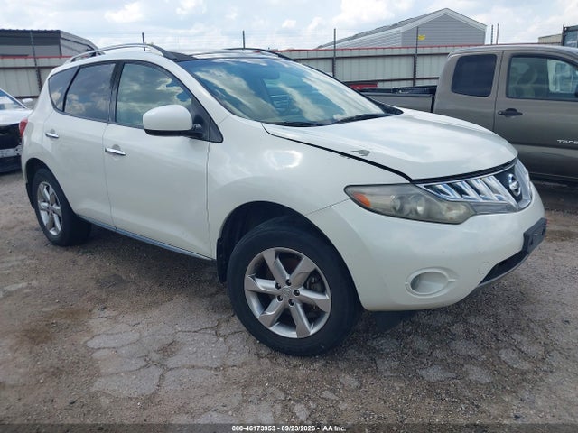 Auction sale of the 2010 Nissan Murano Sl, vin: JN8AZ1MW3AW124572, lot number: 46173953