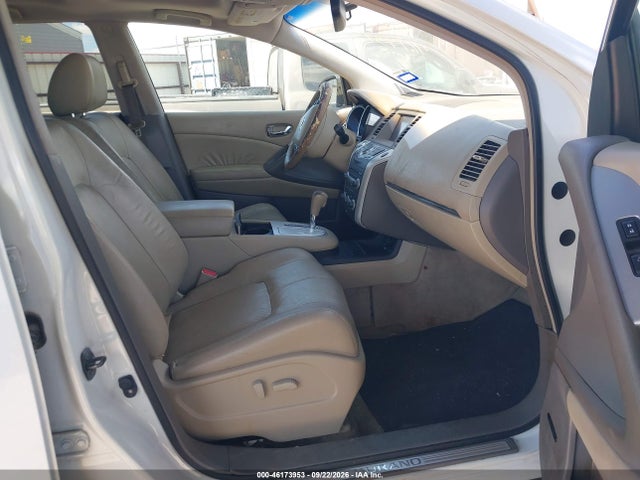 2010 Nissan Murano Sl მანქანა იყიდება აუქციონზე, vin: JN8AZ1MW3AW124572, აუქციონის ნომერი: 46173953