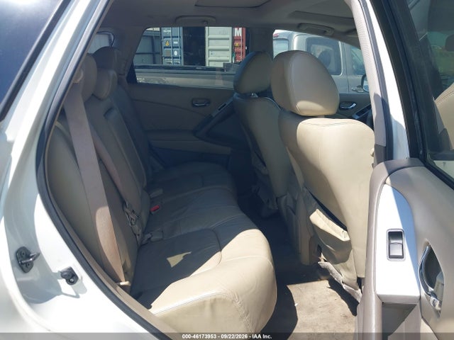 2010 Nissan Murano Sl მანქანა იყიდება აუქციონზე, vin: JN8AZ1MW3AW124572, აუქციონის ნომერი: 46173953