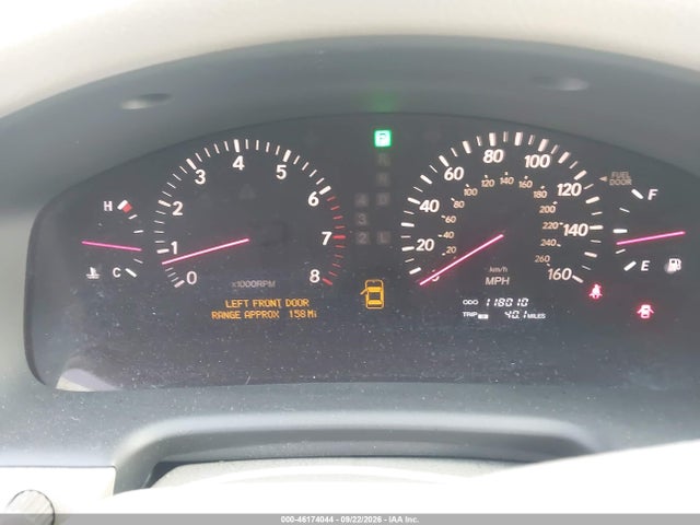 2003 Lexus Ls 430 მანქანა იყიდება აუქციონზე, vin: JTHBN30F730096115, აუქციონის ნომერი: 46174044