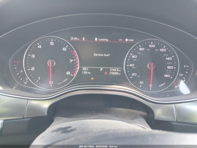 46174052 :رقم المزاد ، WAUGGAFC4CN061244 vin ، 2012 Audi A6 3.0 Premium مزاد بيع