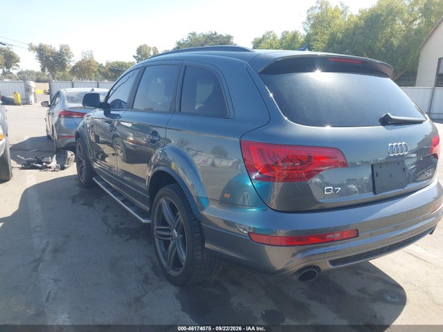 Aukcja sprzedaży 2014 Audi Q7 3.0t S Line Prestige, vin: WA1DGAFEXED000989, numer aukcji: 46174075