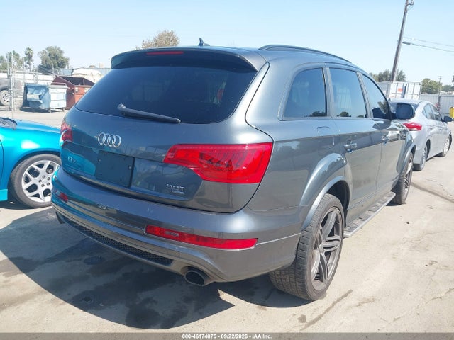 Aukcja sprzedaży 2014 Audi Q7 3.0t S Line Prestige, vin: WA1DGAFEXED000989, numer aukcji: 46174075