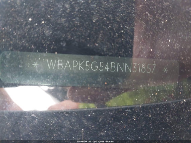 46174100 :رقم المزاد ، WBAPK5G54BNN31857 vin ، 2011 Bmw 328i Xdrive مزاد بيع