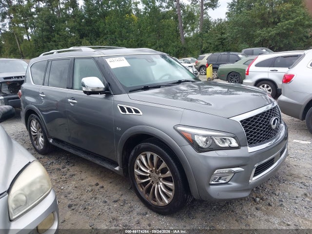 2016 Infiniti Qx80 მანქანა იყიდება აუქციონზე, vin: JN8AZ2NF8G9613402, აუქციონის ნომერი: 46174264
