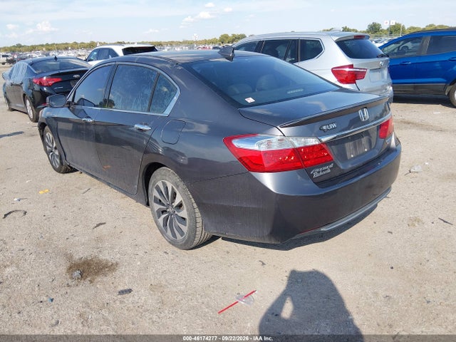 2015 Honda Accord Hybrid Touring მანქანა იყიდება აუქციონზე, vin: 1HGCR6F73FA007989, აუქციონის ნომერი: 46174277
