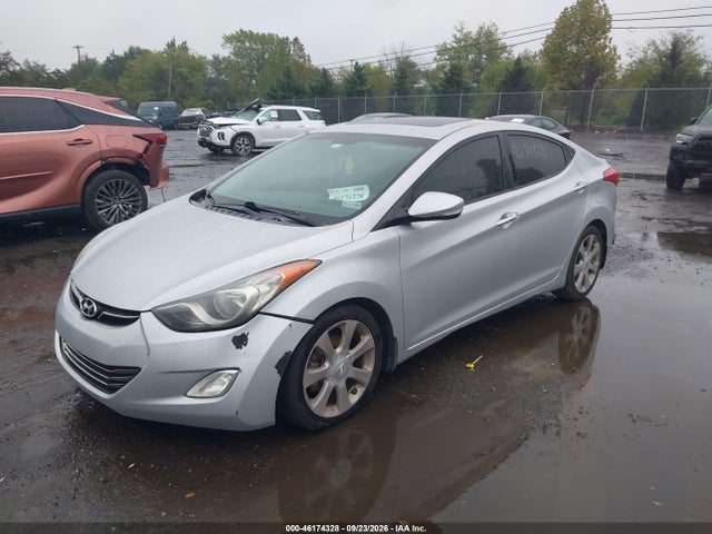 2013 Hyundai Elantra Limited მანქანა იყიდება აუქციონზე, vin: 5NPDH4AE3DH157719, აუქციონის ნომერი: 46174328