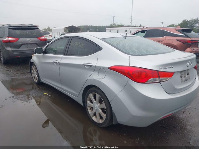 2013 Hyundai Elantra Limited მანქანა იყიდება აუქციონზე, vin: 5NPDH4AE3DH157719, აუქციონის ნომერი: 46174328