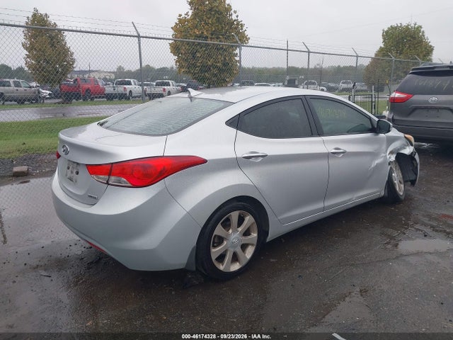 2013 Hyundai Elantra Limited მანქანა იყიდება აუქციონზე, vin: 5NPDH4AE3DH157719, აუქციონის ნომერი: 46174328