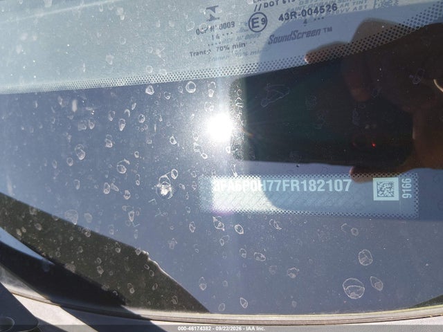3FA6P0H77FR182107 Ford FUSION SE