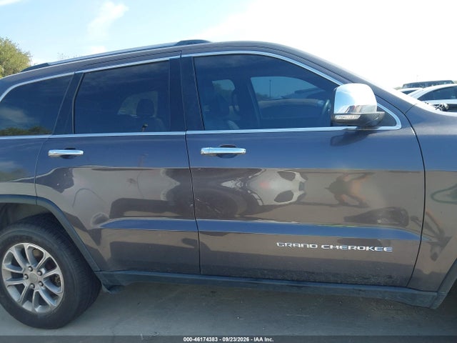 2016 Jeep Grand Cherokee Limited მანქანა იყიდება აუქციონზე, vin: 1C4RJFBG1GC391458, აუქციონის ნომერი: 46174383