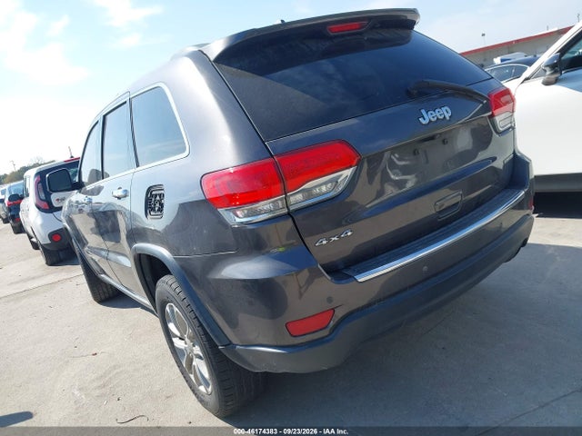 2016 Jeep Grand Cherokee Limited მანქანა იყიდება აუქციონზე, vin: 1C4RJFBG1GC391458, აუქციონის ნომერი: 46174383