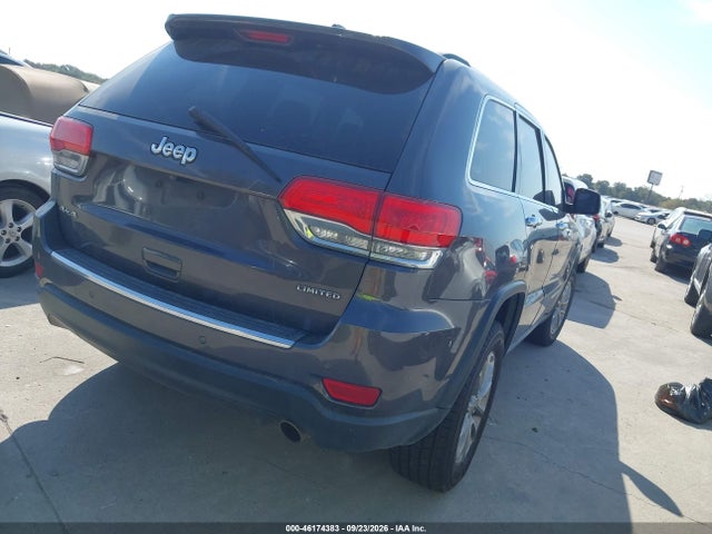 2016 Jeep Grand Cherokee Limited მანქანა იყიდება აუქციონზე, vin: 1C4RJFBG1GC391458, აუქციონის ნომერი: 46174383
