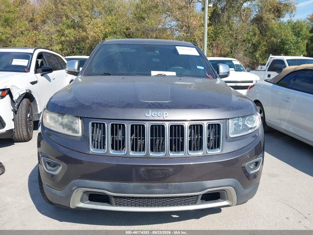 2016 Jeep Grand Cherokee Limited მანქანა იყიდება აუქციონზე, vin: 1C4RJFBG1GC391458, აუქციონის ნომერი: 46174383