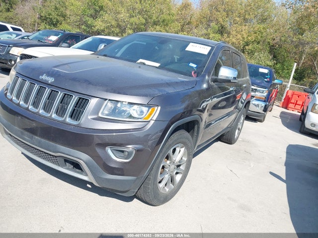 2016 Jeep Grand Cherokee Limited მანქანა იყიდება აუქციონზე, vin: 1C4RJFBG1GC391458, აუქციონის ნომერი: 46174383