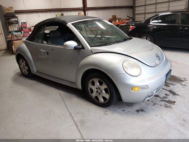 2003 Volkswagen New Beetle Gls მანქანა იყიდება აუქციონზე, vin: 3VWCK21Y33M314554, აუქციონის ნომერი: 46174408