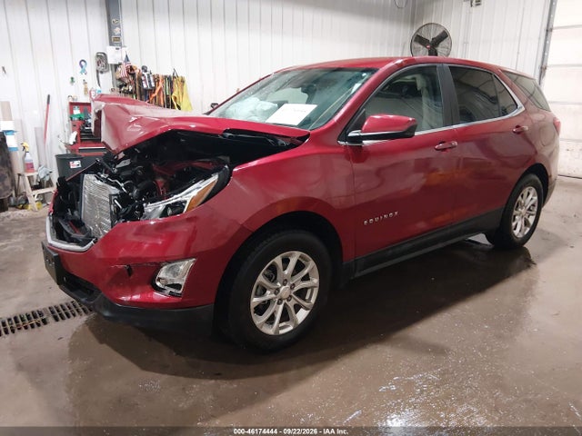 2021 Chevrolet Equinox Awd Lt მანქანა იყიდება აუქციონზე, vin: 3GNAXUEVXML310118, აუქციონის ნომერი: 46174444