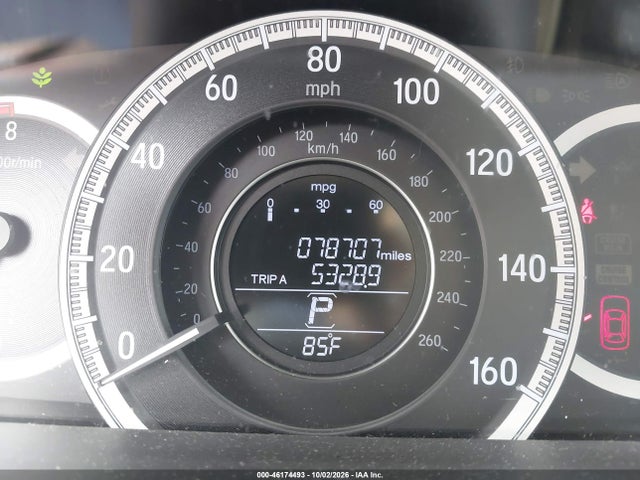 46174493 :رقم المزاد ، 1HGCR2F85HA305237 vin ، 2017 Honda Accord Ex-l مزاد بيع
