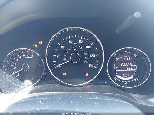 Продаж на аукціоні авто 2016 Honda Hr-v Ex-l, vin: 3CZRU6H75GM738149, номер лоту: 46174495
