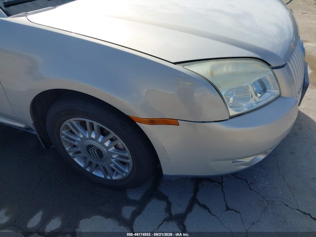 2009 Mercury Sable Premier მანქანა იყიდება აუქციონზე, vin: 1MEHM42WX9G629347, აუქციონის ნომერი: 46174552