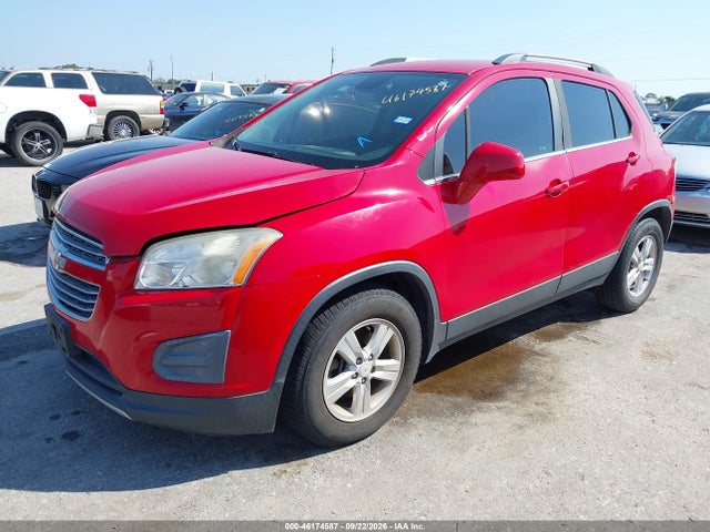 2016 Chevrolet Trax Lt მანქანა იყიდება აუქციონზე, vin: KL7CJLSB6GB602357, აუქციონის ნომერი: 46174587