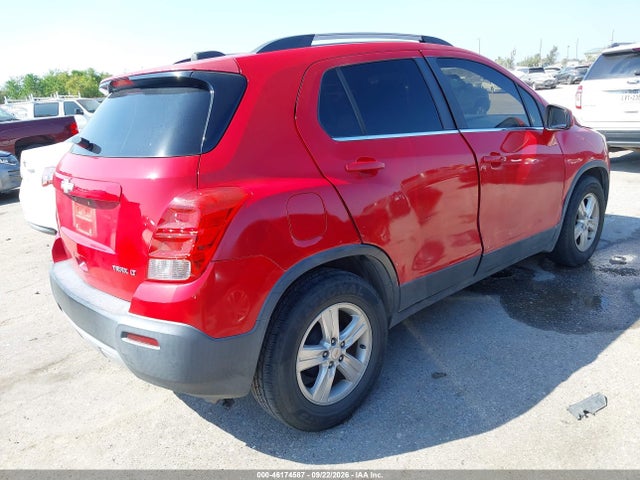 2016 Chevrolet Trax Lt მანქანა იყიდება აუქციონზე, vin: KL7CJLSB6GB602357, აუქციონის ნომერი: 46174587